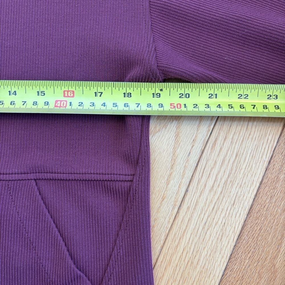 Hyba Long-sleeve crew-neck ottoman pullover - Picture 7 of 8